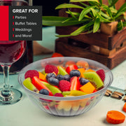 Stock Your Home 48 oz / 12 / Clear Bowls