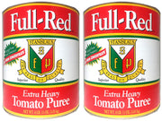 Full Red Extra Heavy Tomato Puree, 102 oz (Pack of 2) by Stanislaus – 6.68 Pound