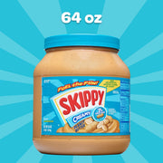 SKIPPY Peanut Butter / 64 Ounce (Pack of 1) / 1 Peanut Butter