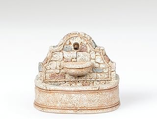 Fontanini by Roman, 6.75" H Wall Fountain, with Water Pump, Nativity Village Accessories