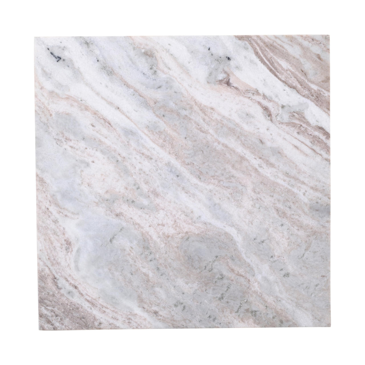 Jofran Wynn Modern Luxe Solid Marble Square End Table in Grey by Jofran Inc. – Marble, Grey Marble, Model 2568-3