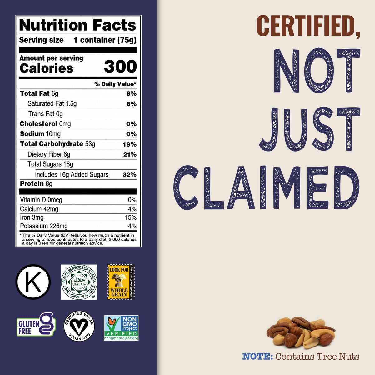 Modern Oats Goji Blueberry / 2.6 Ounce (Pack of 12) / 12 Breakfast Foods