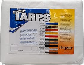 Heavy Duty White Tarp 6 OZ., 10'x40'