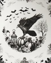 Haunted Village Cake Plate by Lenox – 1 Count, Porcelain, Multicolor, Model 899320