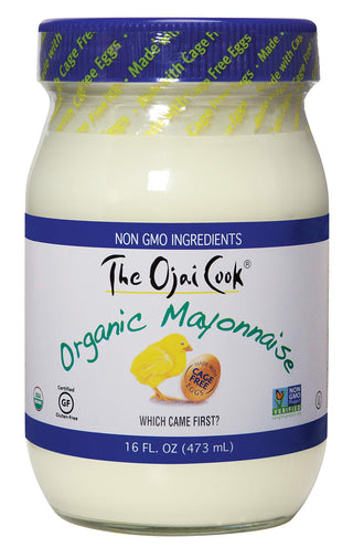 Mayonnaise, Organic, 16 Ounce (Pack of 6) by THE OJAI COOK – 16 Fl Oz (Pack of 6), Pack of 6