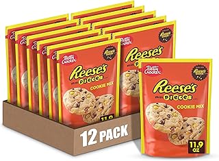 Betty Crocker Peanut Butter Cookie Mix w/REESE'S PIECES Minis 11.9oz 12pk