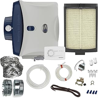Aprilaire 620MKZ Whole-House, Large Bypass Evaporative Humidifier – 18 Gallons Per Day, Water Saving with Manual Control and Installation Kit for up to 5,300 Sq. Ft.