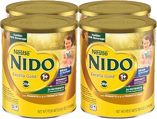 Nestle Nido Excella Gold Original Milk Powder, 800 G, 4 Pack
