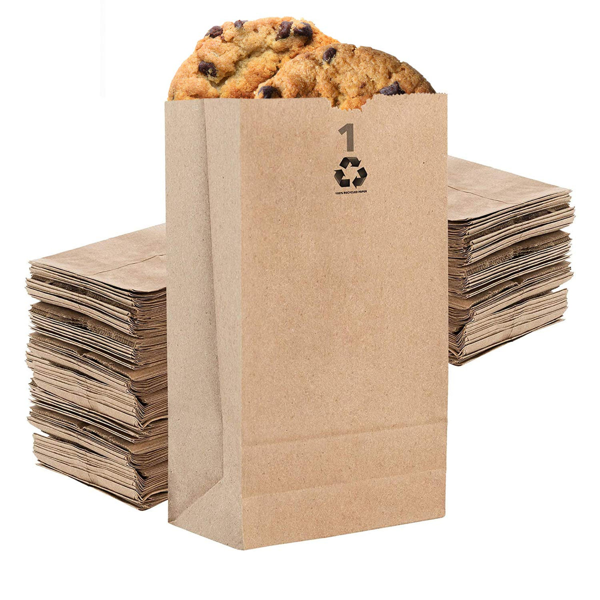 Stock Your Home 1 lb / Kraft Brown / 1.0 pounds Bags