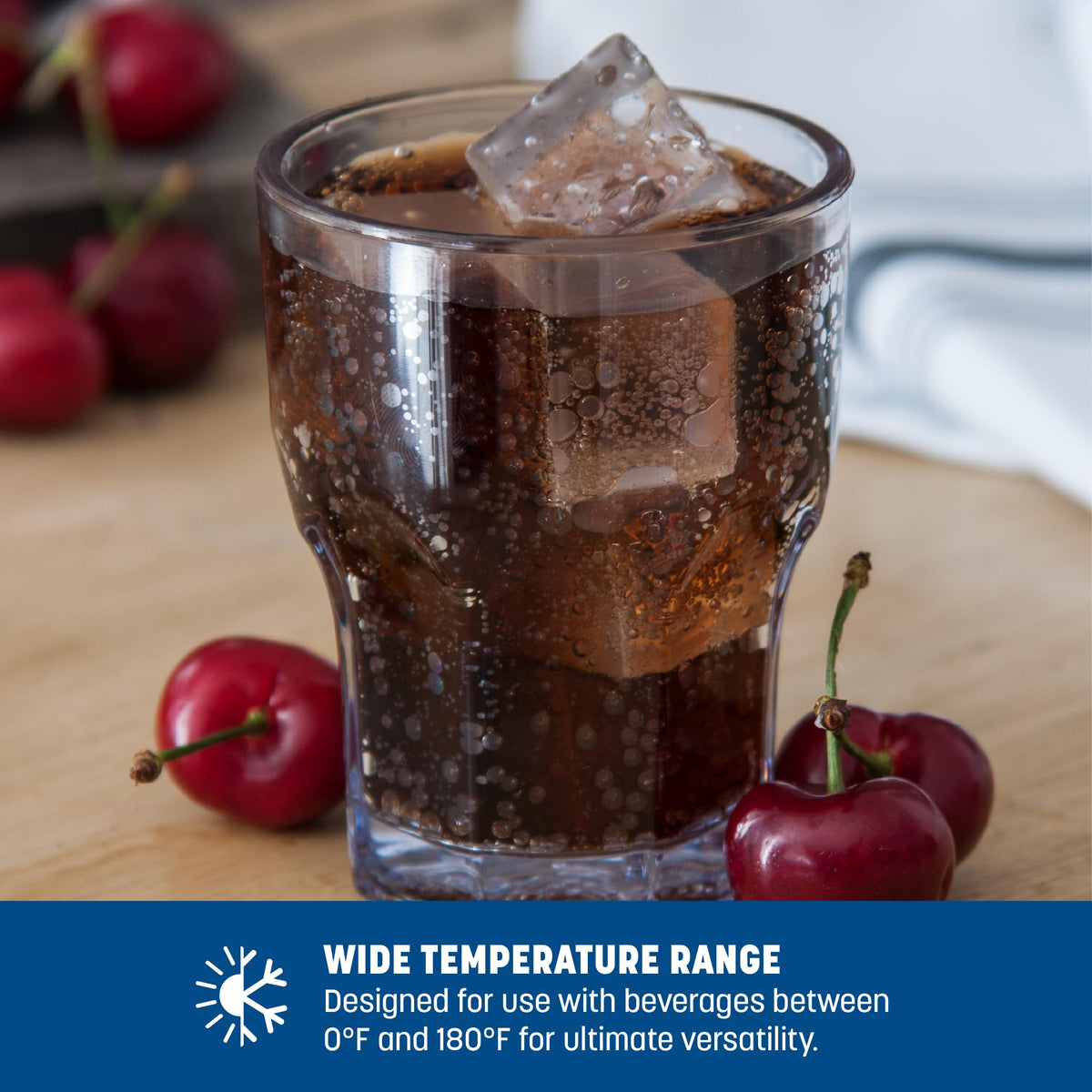 Carlisle FoodService Products 6 Ounces / 24 Pack / Clear Tumblers & Water Glasses