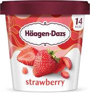 Häagen-Dazs Haagen-Dazs Strawberry Ice Cream, 14 fl oz (Frozen)