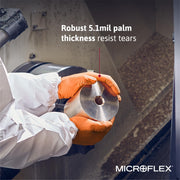 Ansell Size 9 (L) / Case (1000) / Orange Non-Sterile Gloves