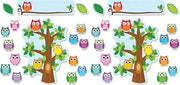 Carson Dellosa Colorful Owls Behavior Bulletin Board Set (110226) Small (Pack of 2)