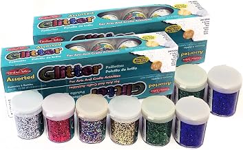 CLI CHL41012-2 Glitter Set 12 Pk Asst Colors .75-oz, 2 Packs