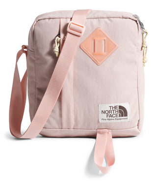 Berkeley Mens Crossbody Bag Pink Moss/Gravel by The North Face – 4.75L, 4.75 liters, Nylon, Pink Moss/Gravel, Model NF0A52VTITS