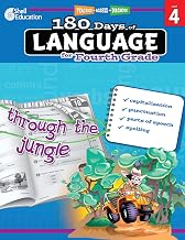 Shell Education 180 Days of Language for Fourth Grade