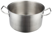 Saucepan 2 Handles 28 CM. by PADERNO – 9.8 liters, steel, Stainlesssteel, Model 12007-28
