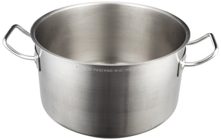 Saucepan 2 Handles 28 CM. by PADERNO – 9.8 liters, steel, Stainlesssteel, Model 12007-28