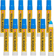 SAKURA Solid Paint Markers with Twist Up Tip - Low Temperature Permanent Marker Pens - Window, Wood, & Glass Marker - Blue Paint - 12 Pack