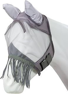 Centaur Fine Mesh Fly Mask with Fringe