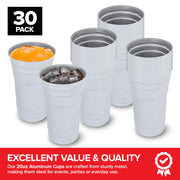 Stock Your Home 20oz / Silver / Casual Cups