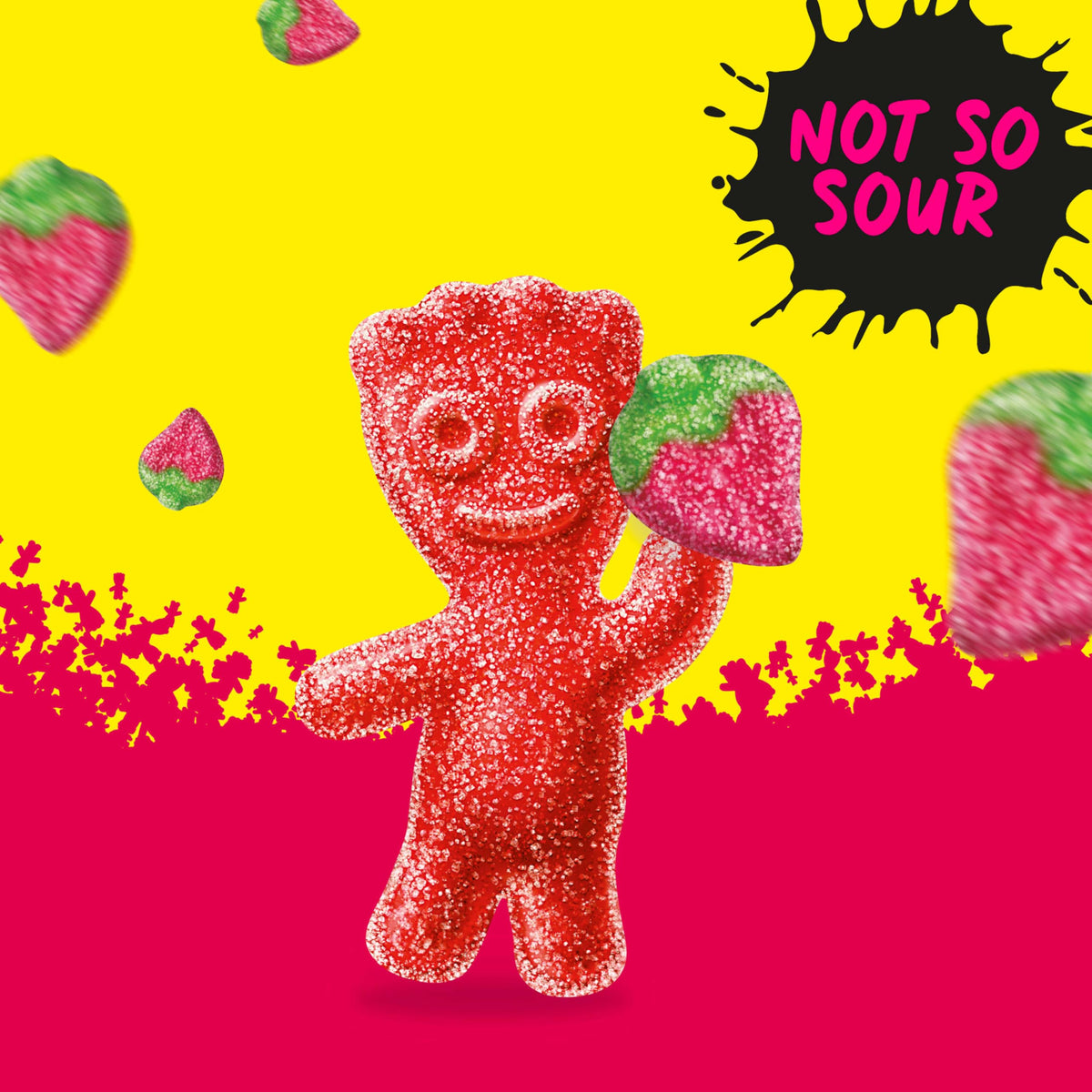 Sour Patch Kids Strawberry / 3.5 Ounce (Pack of 12) / 1 Gummy Candy