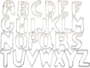Ateco Alphabet Stainless Steel Cookie Cutter Set