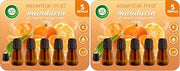 Air Wick Essential Mist Refill, 5 ct | Mandarin & Sweet Orange | Essential Oils | Air Freshener | Pack of 2