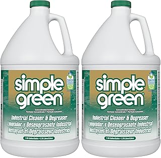 Simple Green Industrial Cleaner and Degreaser, Concentrated | 127.8 Fl Oz | Pack of 2