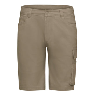 Men's Utility Cargo Shorts by Red Kap – 30W x 10L, Cotton, Fallen Rock, Model S4U4FR 30 10
