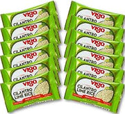 Vigo Authentic Cilantro Lime Rice, Fresh & Zesty Low Fat, 8oz (Cilantro Lime, 8 Ounce (Pack of 12))