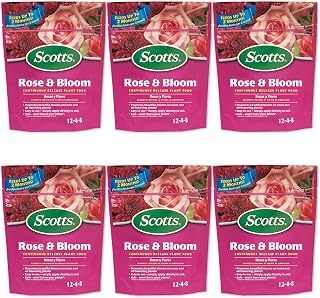 Scotts Rose & Bloom Continuous Release Plant Food, 3 lb (Pack of 6)