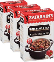 Zatarain's Black Beans & Rice, 7 oz (Pack of 3)