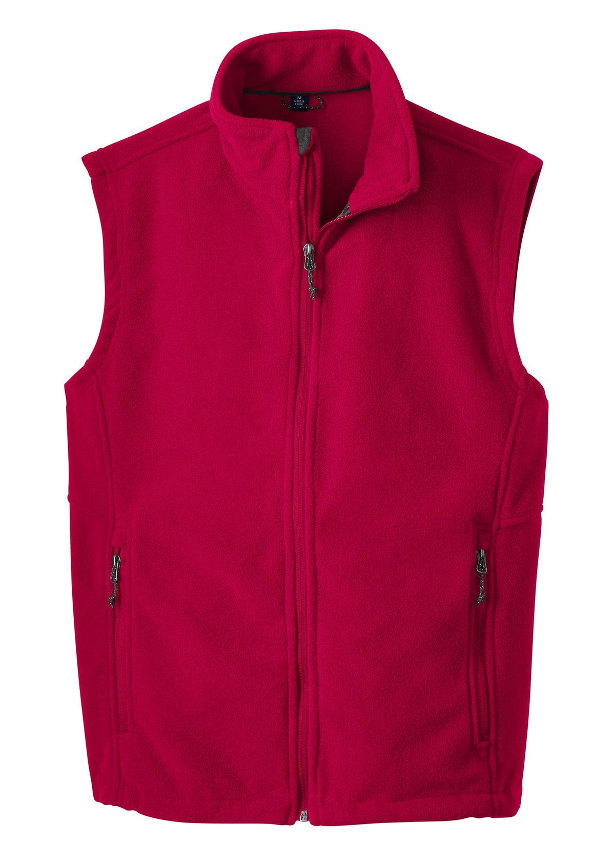 Fleece Vest by Port Authority – X-Large, Polyester, True Red, Model SNM-620695