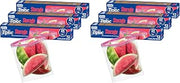 Ziploc 2 Gallon Food Storage Bags, Grip 'n Seal Technology for Easier Grip, Open, and Close, 12 Count (Pack of 6)