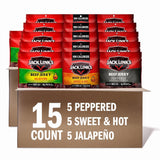 Beef Jerky Bold Variety - Includes Sweet & Hot by Jack Link's – 1.25 Ounce (Pack of 30), Model 10000032262