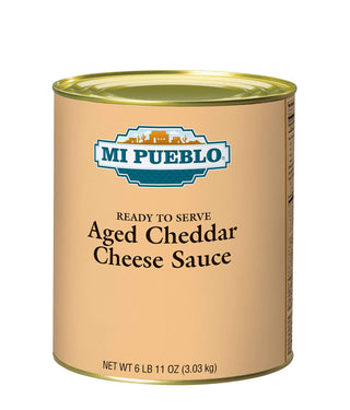 Mi Pueblo Aged Cheddar Cheese Sauce by Bay Valley Foods – Large, Pack of 6