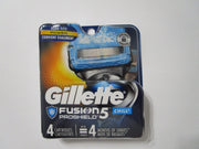 Fusion Proshield Chill Cartridge 4Ct by Gillette – 4 Count (Pack of 2), Pack of 2, Model 125326