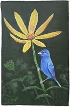 Indigo Bunting Kitchen Towel - 16x25