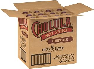 Cholula Chipotle Hot Sauce, 5 fl oz (Pack of 12)