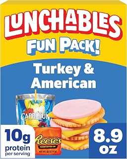 Lunchables Fun Pack, Turkey & American Capri Sun, 2.9 oz & 6 fl oz Package