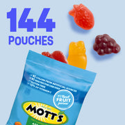 Assorted Fruit Flavored Snacks by Mott's – 1.6 Ounce (Pack of 144), Pack of 144