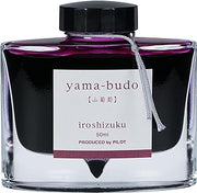 PILOT Iroshizuku Bottled Fountain Pen Ink, Yama-Budo, Crimson Glory Vine (Purple Red) 50ml Bottle (69217)