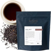 Rishi Tea Earl Grey Organic Black Loose Leaf Tea, Caffeinated, 1lb