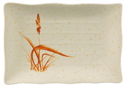 Orchis Rectangular Plate by Yanco – Large, Melamine, Pack of 36, Model OR-2414