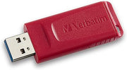 Verbatim 64GB Store 'N' Go USB 2.0 Flash Drive, Red 97005 | SB 2.0 Flash Drive, Red 97005