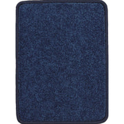 Endurance Solid Colored Area Rug in Color Midnight Sky by Joy Carpets – 4' x 6' (Rectangular), Polyester, Midnight Sky, Model 80N-03