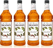 Monin Hazelnut, 48-Ounce Packages (Pack of 4)