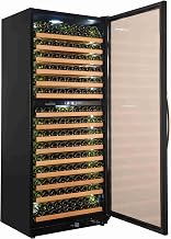 Commercial Wine Cooler by Eurodib – Beech Wood, Black, Model USF328D