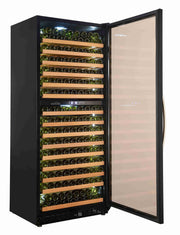 Commercial Wine Cooler by Eurodib – Beech Wood, Black, Model USF328D